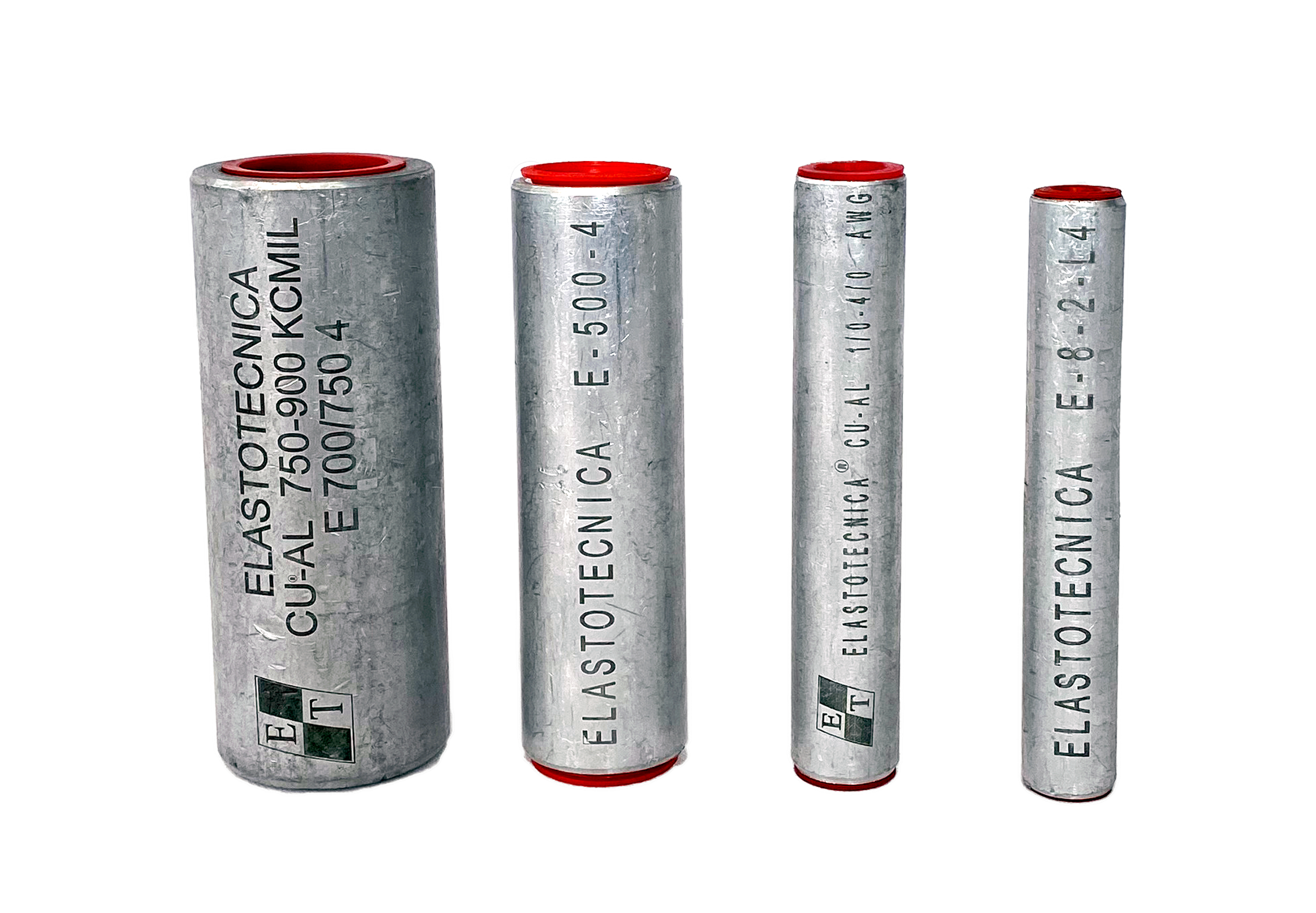 Empalmes de aluminio